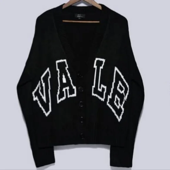 VALE Forever Black Cardigan